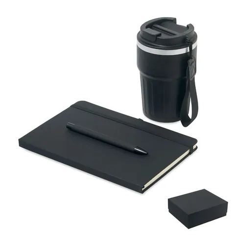 Set de scris ENGAGE — culoarea Negru, față