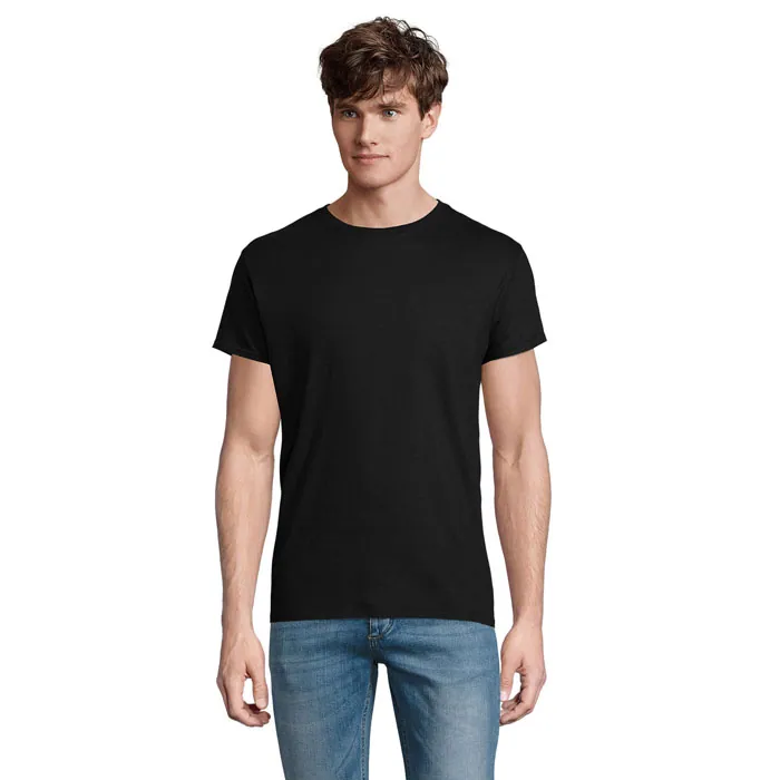 Tricou unisex EPIC — culoarea Negru intens, față