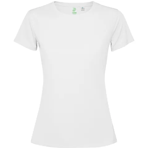 Tricou tehnic damă Estoril — culoarea Alb, imagine produs
