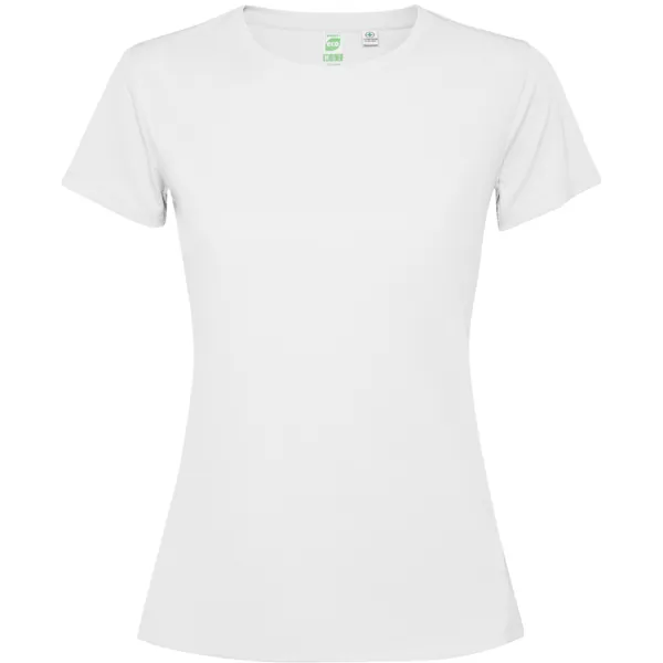 Tricou tehnic damă Estoril — culoarea Alb, imagine produs