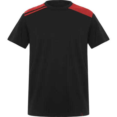 Tricou bărbați Expedition — culoarea Negru / Roșu, imagine produs