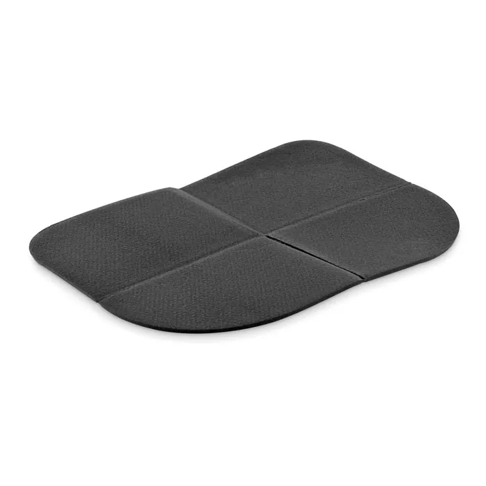Pernă de scaun pliabilă FALTBAR — culoarea Negru, față