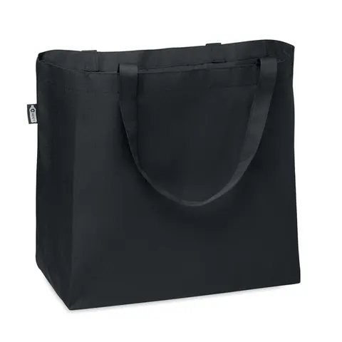 Sacoșă mare FAMA — culoarea Negru, față
