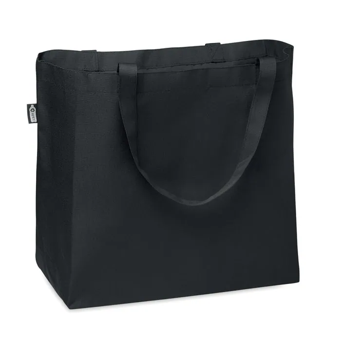 Sacoșă mare FAMA — culoarea Negru, față
