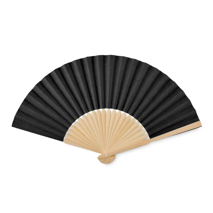 Ventilator manual FANNY PAPER — culoarea Negru, față