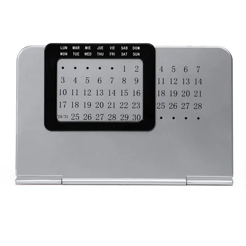 Calendar Fenix — culoarea Argintiu, imagine produs