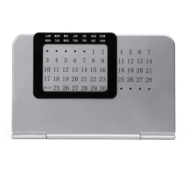Calendar Fenix — culoarea Argintiu, imagine produs