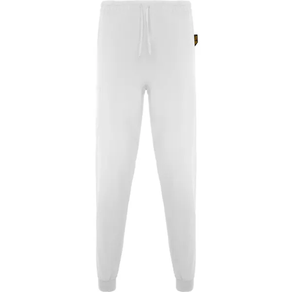 Pantaloni unisex Fiber — culoarea Alb, imagine produs