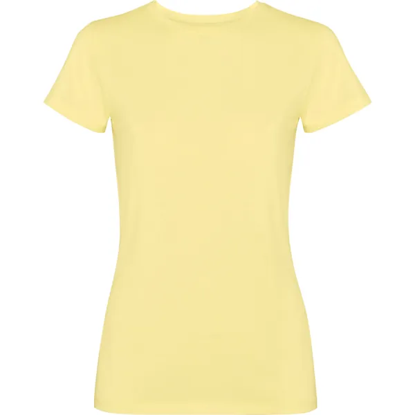 Tricou damă Fiyi — culoarea Galben pastel spălat, imagine produs