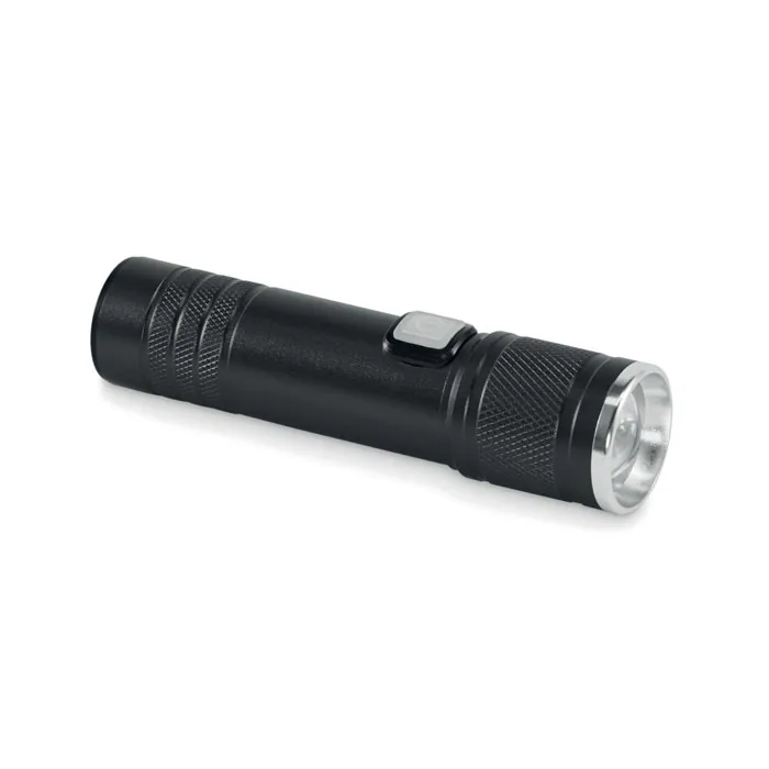 Lanternă FLASHRA — culoarea Negru, față