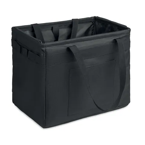 Sacoșă mare FORM — culoarea Negru, față