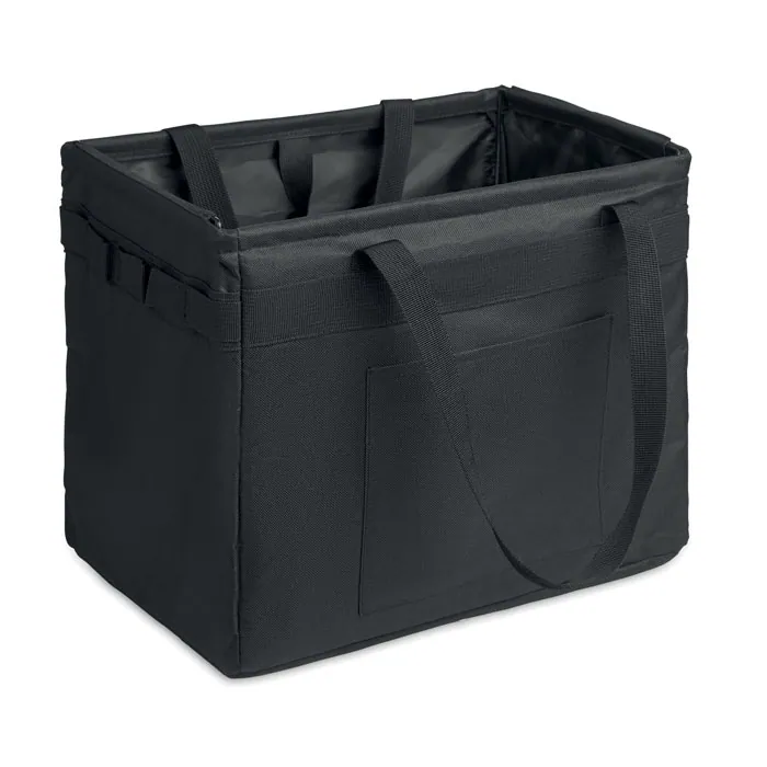 Sacoșă mare FORM — culoarea Negru, față