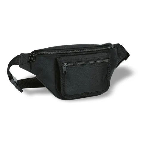 Borsetă FRUBI — culoarea Negru, față