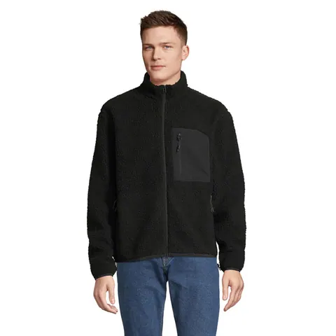 Jachetă unisex FURY — culoarea Gri carbon / Negru, față
