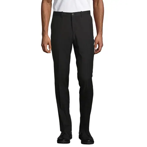 Pantaloni bărbați GABIN — culoarea Negru intens, față