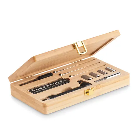 Set de unelte GALLAWAY — culoarea Lemn, față