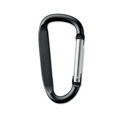 Carabină de prindere aluminiu GANCHO — culoarea Negru, față