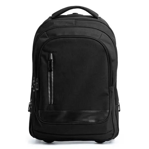 Rucsac cu roți Garnes — culoarea Negru, imagine produs