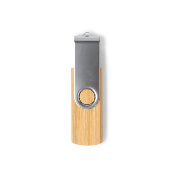 Stick USB Gatlin — culoarea Bambus, imagine produs