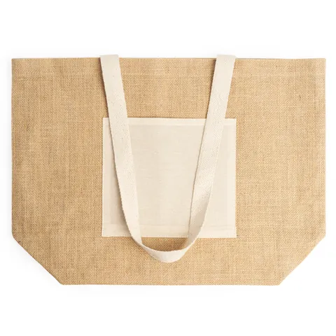 Geantă tote Gavia — culoarea Natural, imagine produs