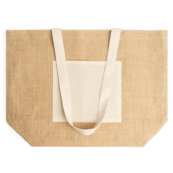 Geantă tote Gavia — culoarea Natural, imagine produs