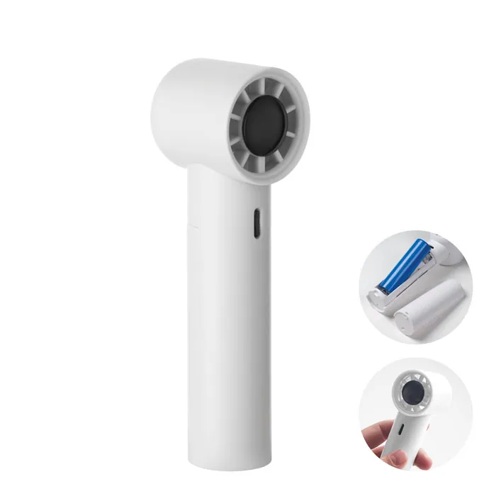 Mini ventilator viteză mare GLACI — culoarea Alb, față