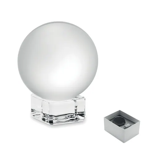 Trofeu rotund GLASSWARD — culoarea Transparent, față