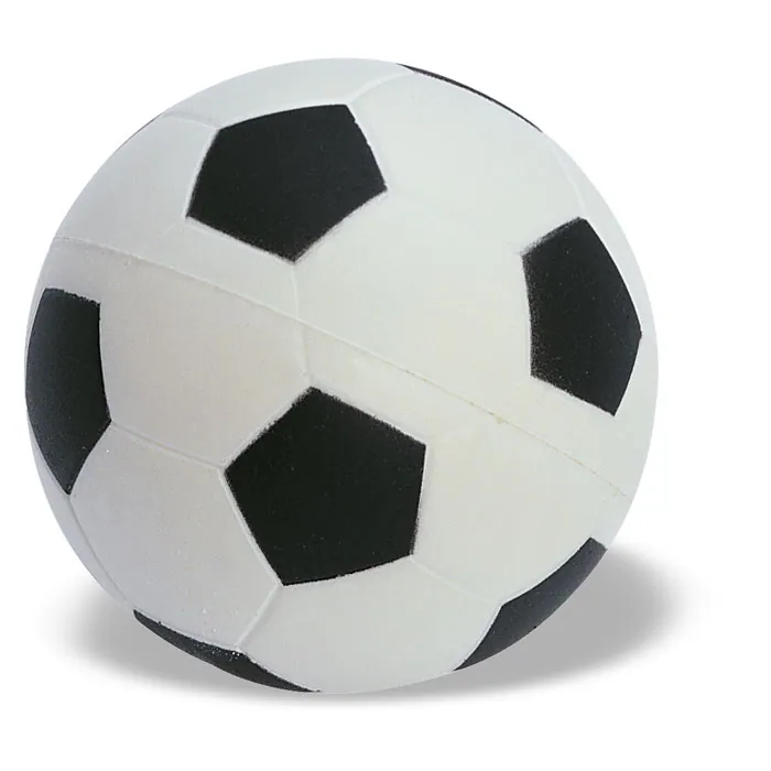Jucărie anti-stres GOAL — culoarea Alb / Negru, față