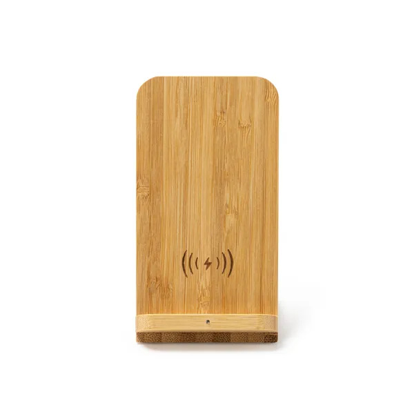 Încărcător wireless Gravity — culoarea Bambus, imagine produs