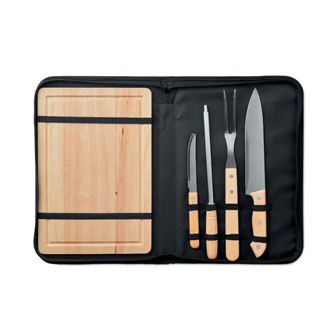 Accesoriu de picnic GRILLE — culoarea Negru, față