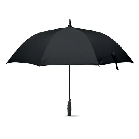 Umbrelă rezistentă la vânt GRUSA — culoarea Negru, față