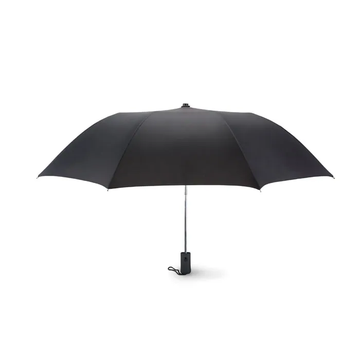 Umbrelă rezistentă la vânt HAARLEM — culoarea Negru, față