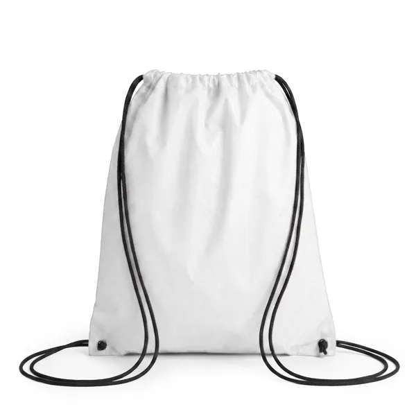 Rucsac cu șnur Hamelin — culoarea Alb, imagine produs