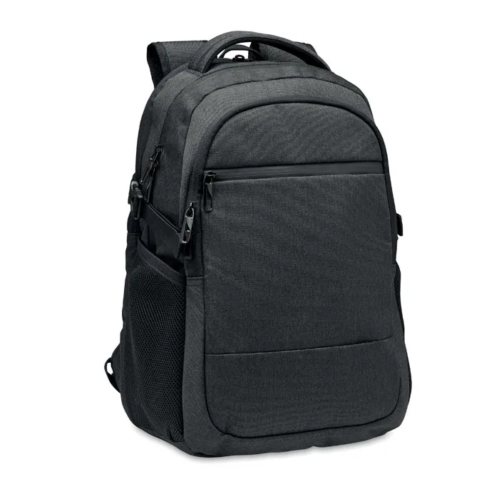 Rucsac HANA — culoarea Negru, față