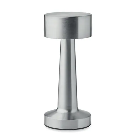 Lampă de birou HIERLUZ — culoarea Argint mat, față