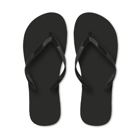 Papuci HONOLULU — culoarea Negru, față