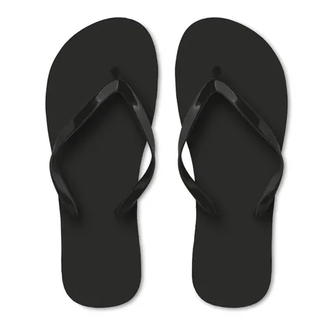 Papuci HONOLULU — culoarea Negru, față