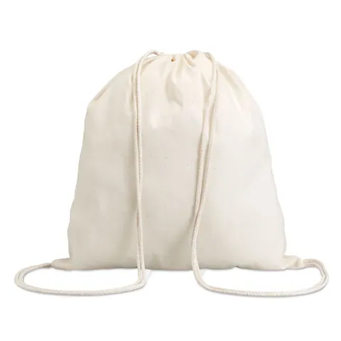Geantă HUNDRED — culoarea Bej, față