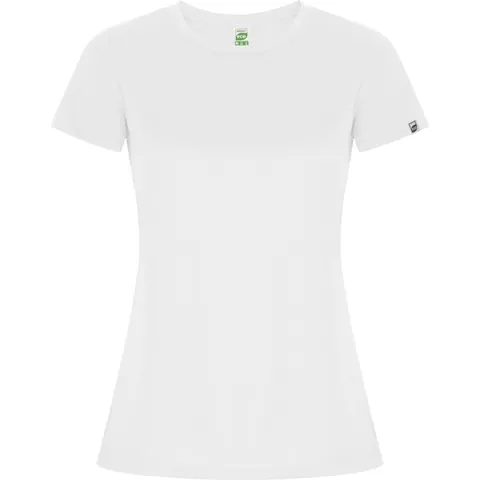 Tricou tehnic damă Imola — culoarea Alb, imagine produs