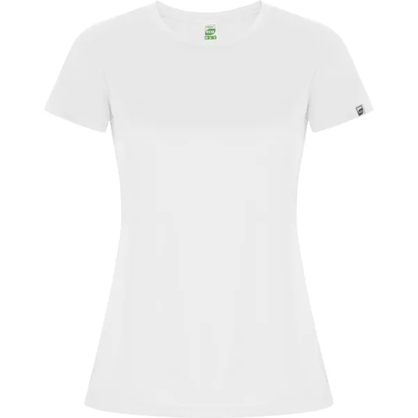 Tricou tehnic damă Imola — culoarea Alb, imagine produs