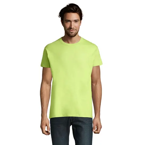 Tricou bărbați IMPERIAL — culoarea Verde măr, față