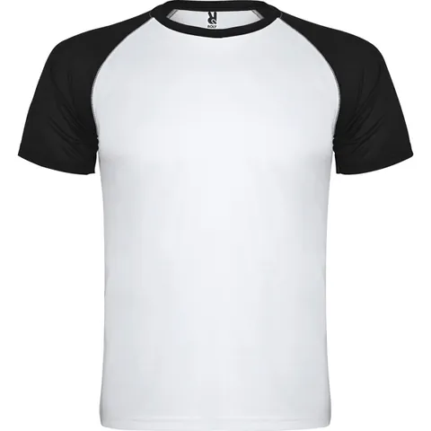 Tricou sport bărbați Indianapolis — culoarea Alb / Negru, imagine produs