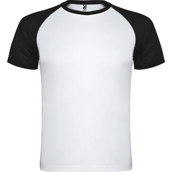Tricou sport bărbați Indianapolis — culoarea Alb / Negru, imagine produs