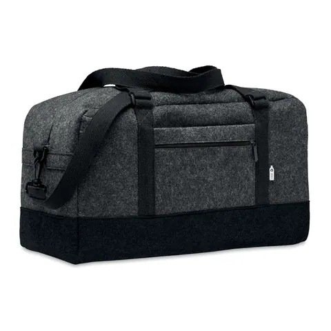 Geantă de sport INDICO BAG — culoarea Gri piatră, față