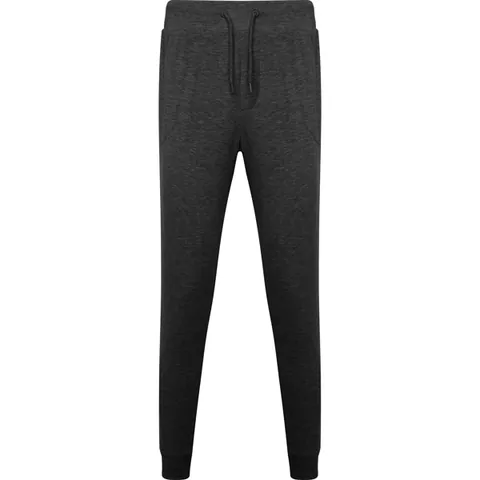 Pantaloni unisex Iria — culoarea Negru melanj, imagine produs