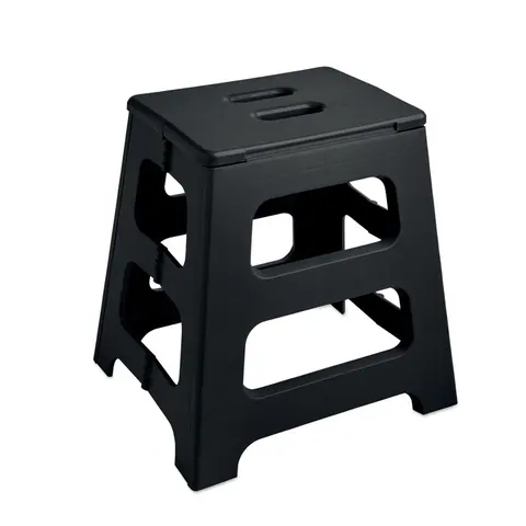 Scaun portabil pliabil JAK — culoarea Negru, față