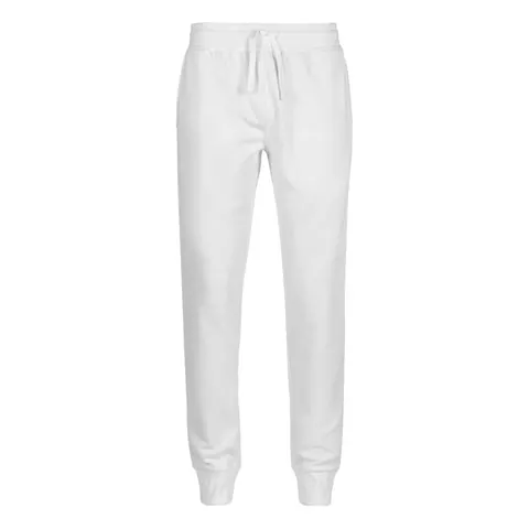 Pantaloni bărbați JAKE — culoarea Alb, față