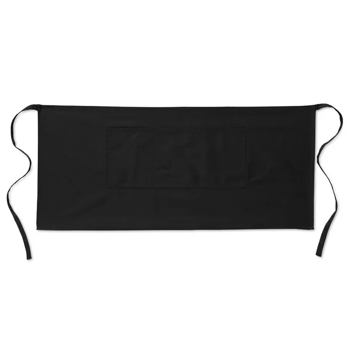 Șorț JARED — culoarea Negru, față