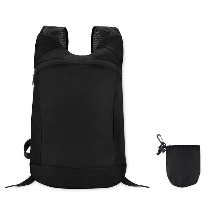 Rucsac JOGGY — culoarea Negru, față