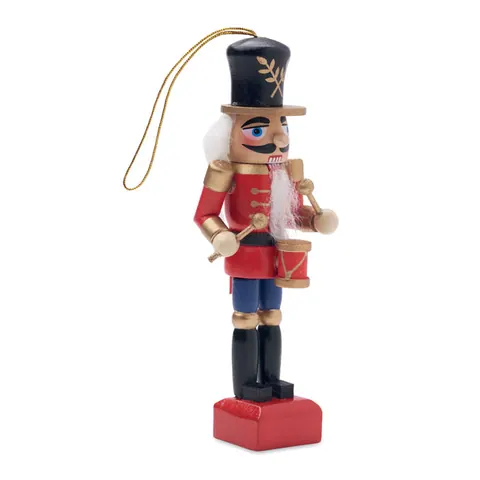Ornament mic spărgător JOLLY — culoarea Roșu, față